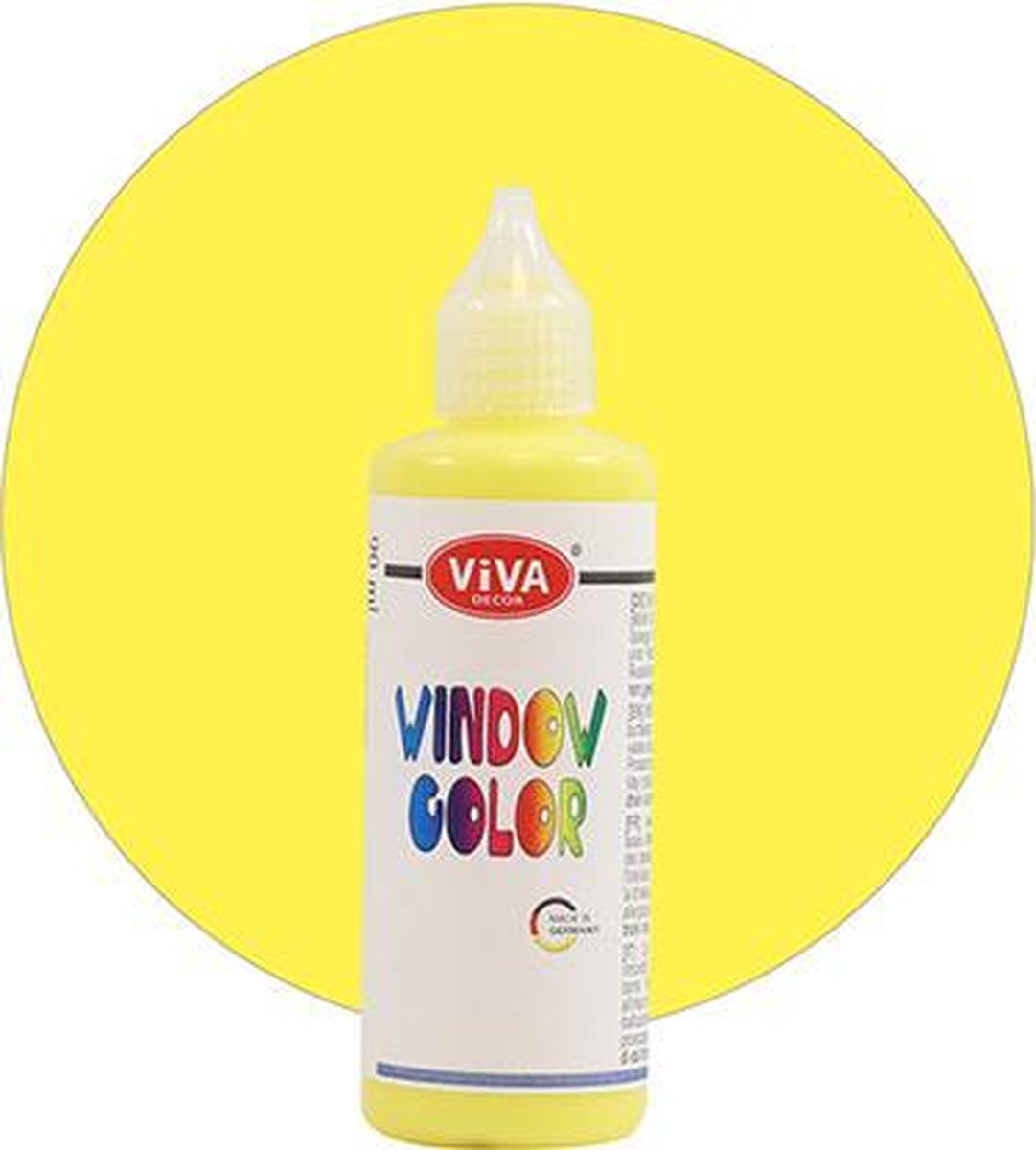 Glasverf - zonnegeel - Viva Windowcolor - 90ml