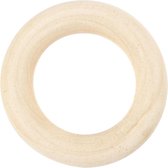 Ring - Hout - 35 x 7 mm - 1 stuk