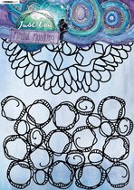 Mask stencil Circles and mandala - Mindful moodling nr. 20