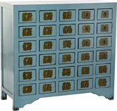 Ladenkast DKD Home Decor Metaal Elmhout (106 x 42 x 99 cm)