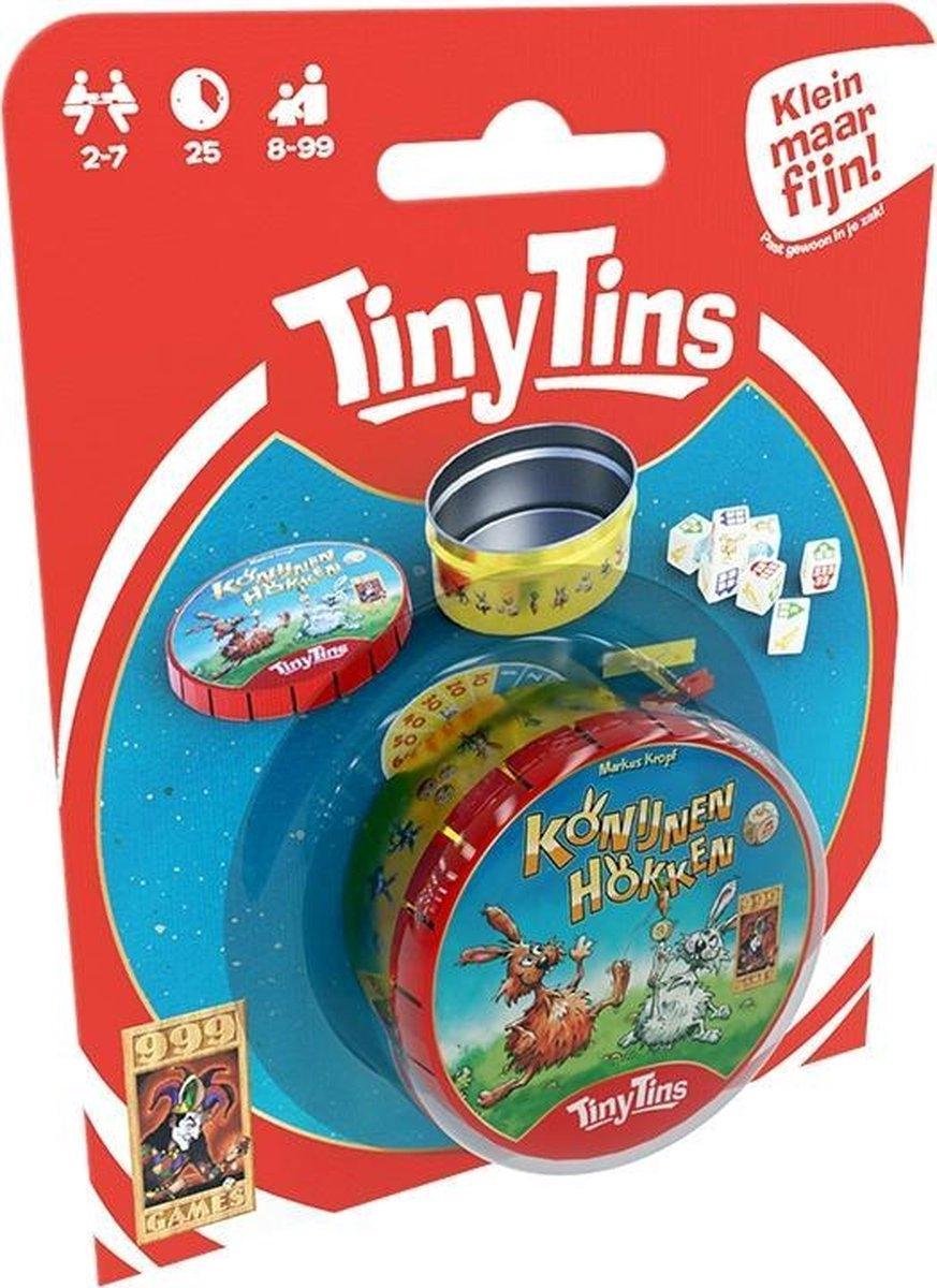 Tiny Tins: Konijnenhokken (los) Dobbelspel - 999 Games