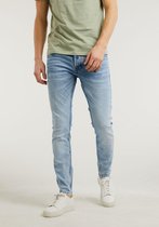 Chasin' Jeans Slim-fit jeans EGO Crawford Blauw Maat W34L32