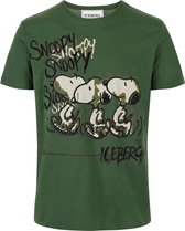 Iceberg T-shirt Snoopy Militare Green