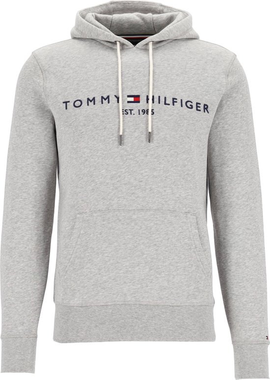 gips Durven Beringstraat Tommy Hilfiger Core Tommy logo hoody - regular fit heren sweathoodie -  grijs melange -... | bol.com