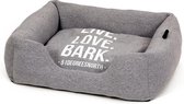 51 - Sweater - Softbed - Live Love Bark + Do Nothing - S: 50x40cm
