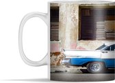 Mok - Car - Vintage - Cuba - 350 ml - Beker