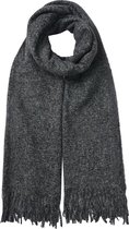 Clayre & Eef sjaal 68x180cm grijs