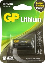 GP Batteries GPCR123A CR123A Pile photo Lithium 1400 mAh 3 V 1 pc(s)