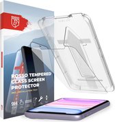 Rosso Apple iPhone XR / 11 Tempered Glass avec Plateau d'Installation
