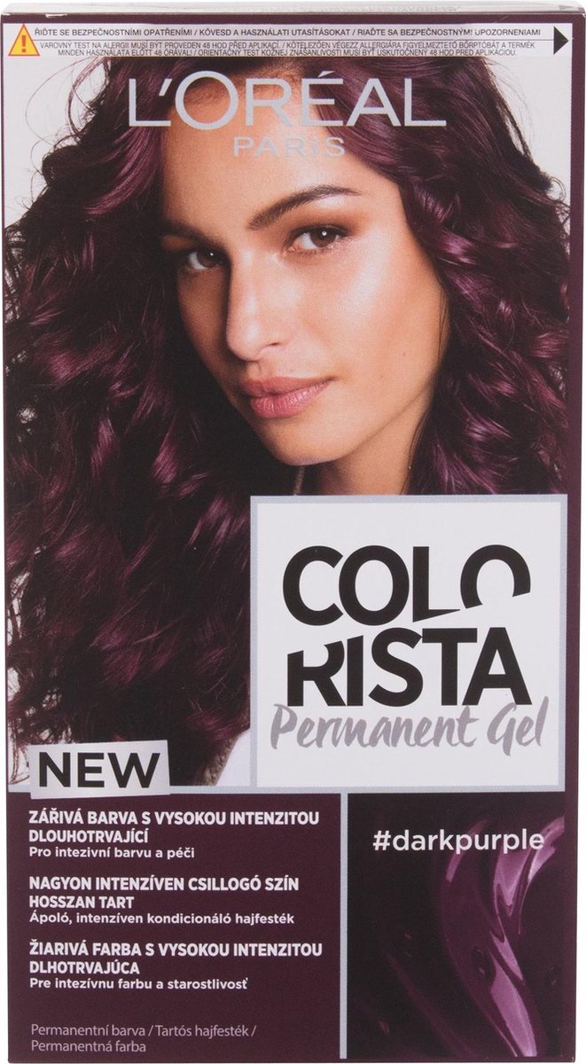 Loreal Professionnel - Colorista Permanent Gel - Permanent Dark Purple Hair Color