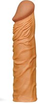 LOVETOY - Penis Sleeve Add 2 Pleasure X Tender Brown