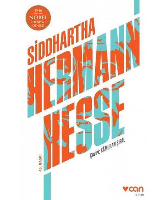 Livre "Siddhartha" de Hermann Hesse avec le texte "1946 Nobel Edebiyat Odulu".