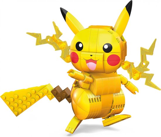 MEGA Pokémon Pikachu - 211 blokken - Bouwstenen