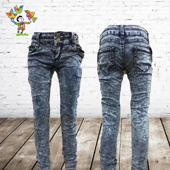 Meiden jeans g66 14 -s&C-158/164-spijkerbroek meisjes | bol.com