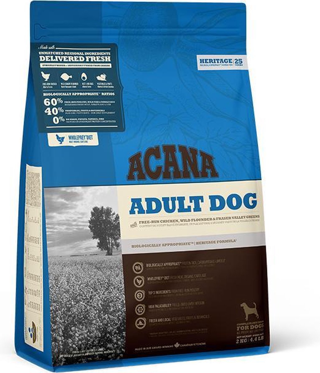 Acana HERITAGE Adult Dog 2 kg. | 2 kilogram
