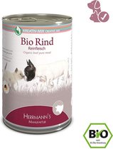 Herrmann's Bio Honden Blikvoeding - Pure Rund - 400 g
