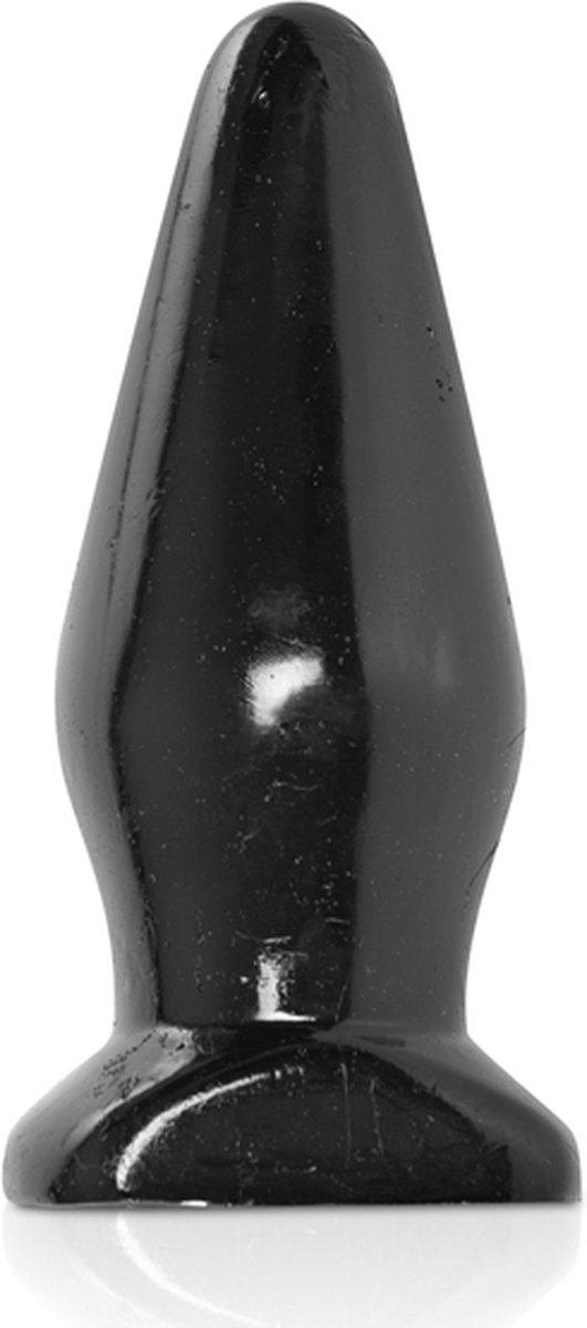 Magnum 03 - Buttplug met Zuignap - 16 x 6cm - Zwart