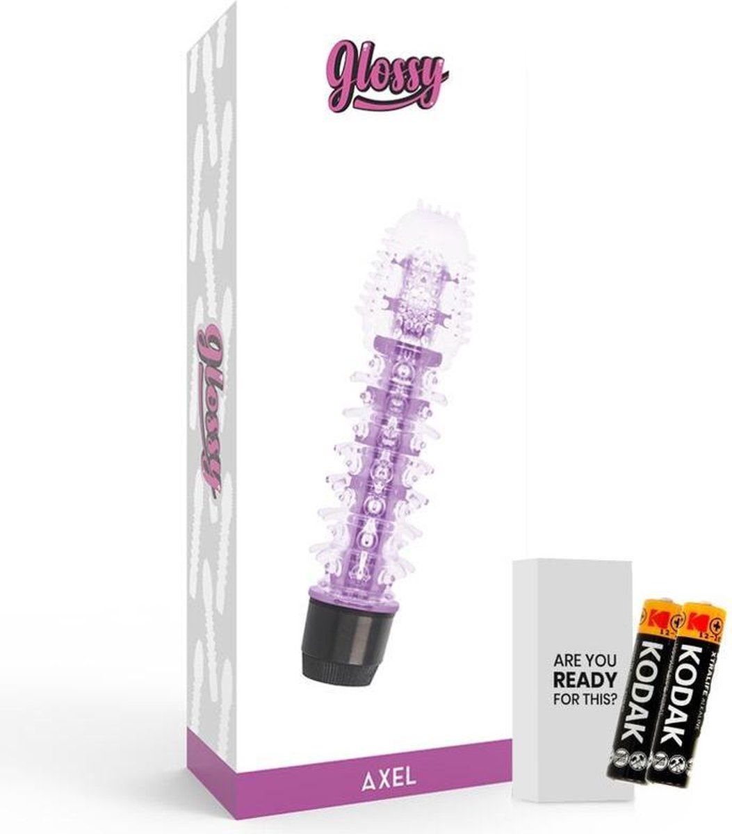GLOSSY | Glossy Axel Vibrator Purple
