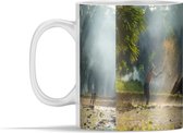 Mok - Boer - Koe - Zaaien - Azië - 350 ml - Beker