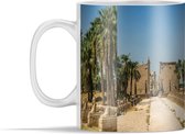 Mok - Het pad richting de ingang van Karnak in Egypte - 350 ml - Beker