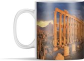 Mok - Zuilengang in de stad Palmyra in Syrië - 350 ml - Beker