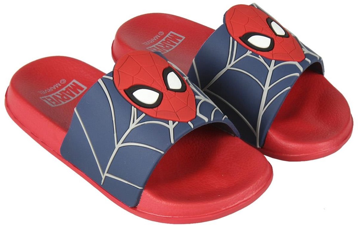 Marvel Spiderman Slippers Kinderen Jongens- Rood