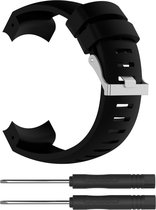Bracelet en Siliconen - adapté pour Suunto Core - noir