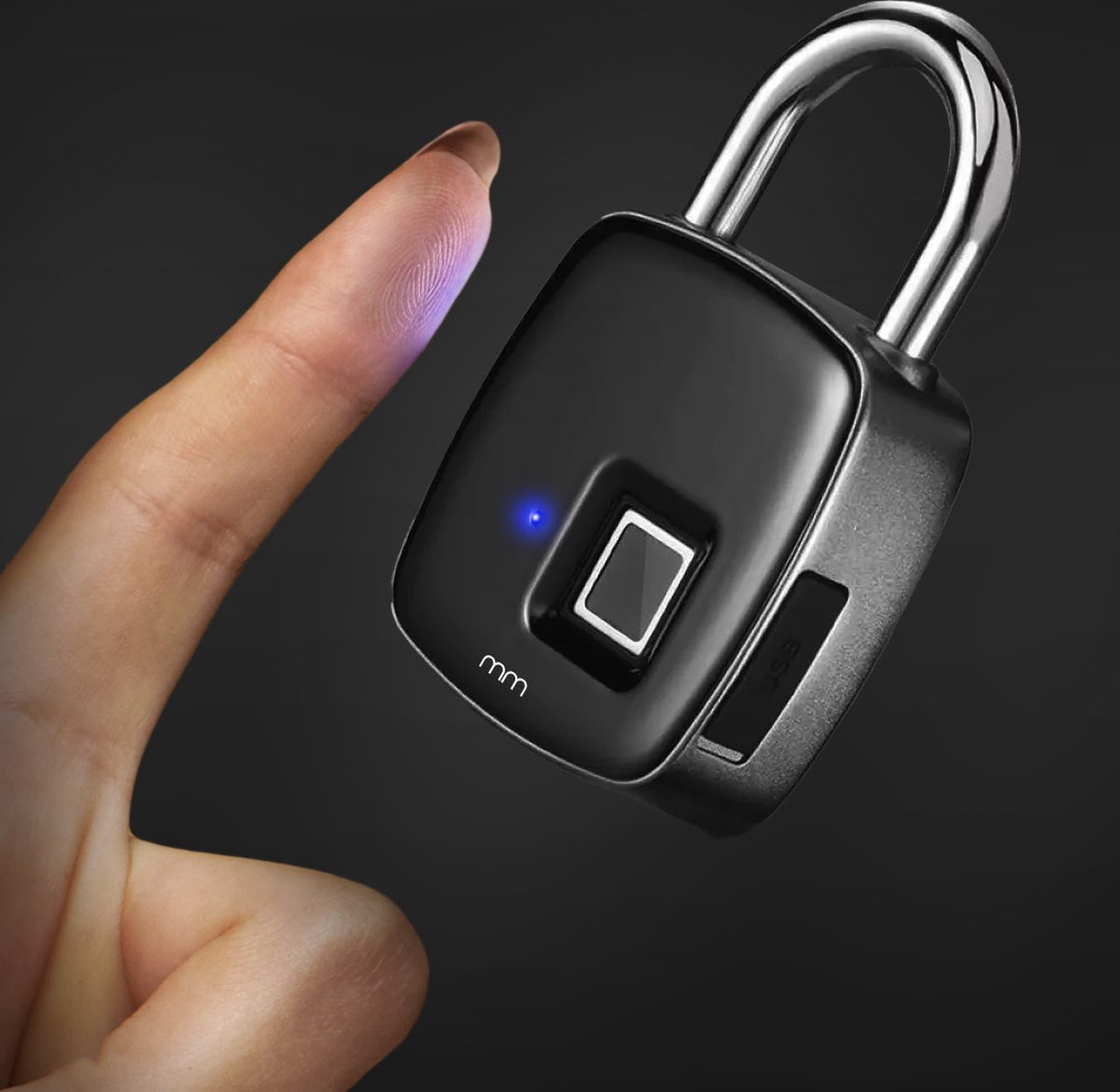 SLIM VINGERAFDRUK BINNENDEUR SLOT