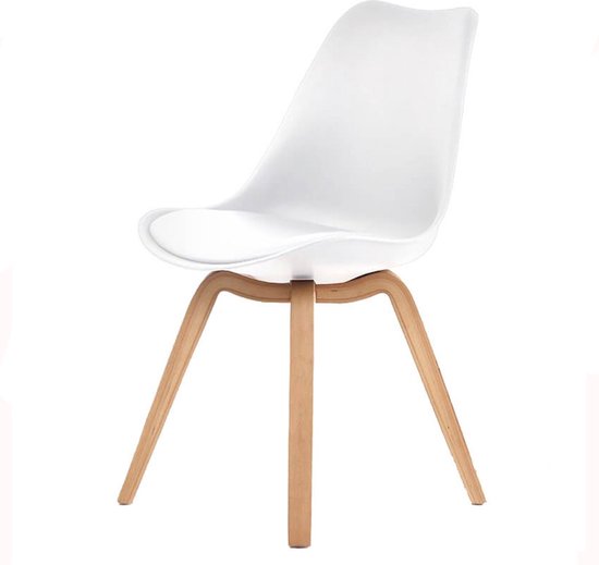 CALICOSY - Design stoelen met Emy kussens - set van 4