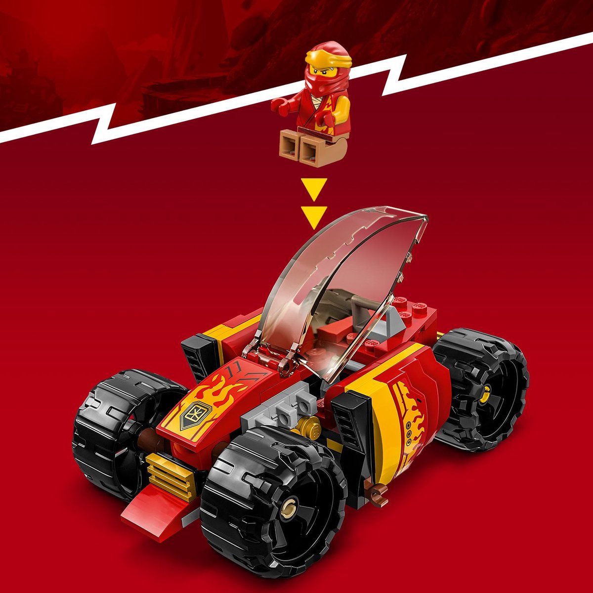 LEGO NINJAGO Kai's Ninja Racewagen EVO  - 71780 — afbeelding 16