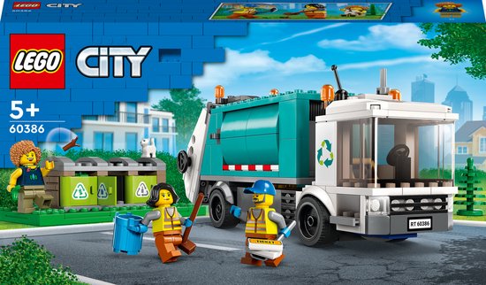 LEGO City Recycle vrachtwagen Speelgoed - 60386