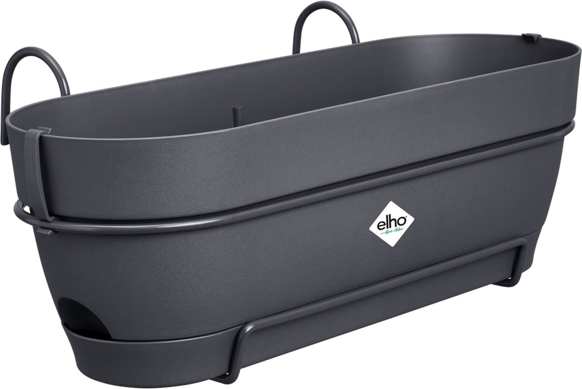 Elho Vibia Campana Balcony Planter Allin1 50 - Planter for Balcony