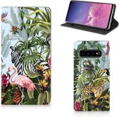 Hoesje maken geschikt voor Samsung Galaxy S10 Jungle
