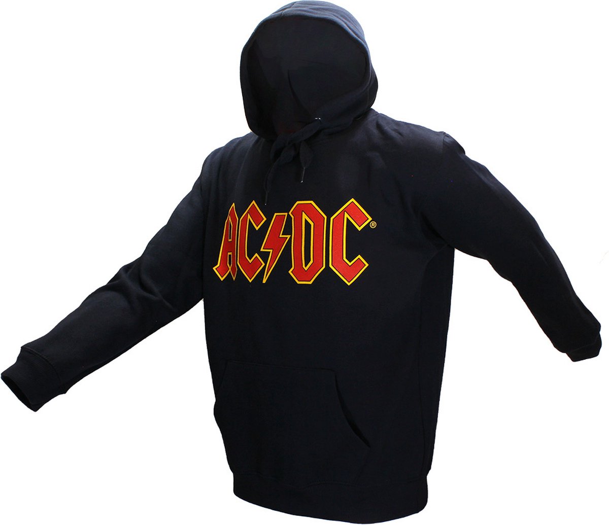 AC/DC Massive Logo Navy Blue Hoodie Sweater Trui - Officiële ...