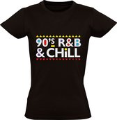90's R&B & Chill Dames T-shirt | muziek | RNB | Jaren 90 | muziek luisteren | festival