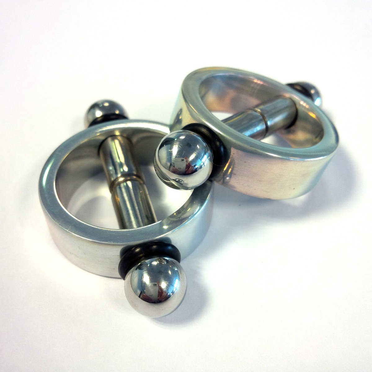 Goedkoopste Black Label - Magnetische Tepelklemmen - RVS