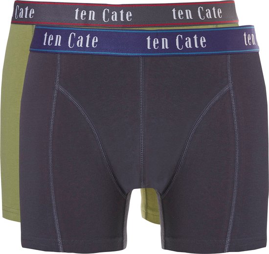 ten Cate shorts ebony and mosstone 2 pack voor Heren - Maat S