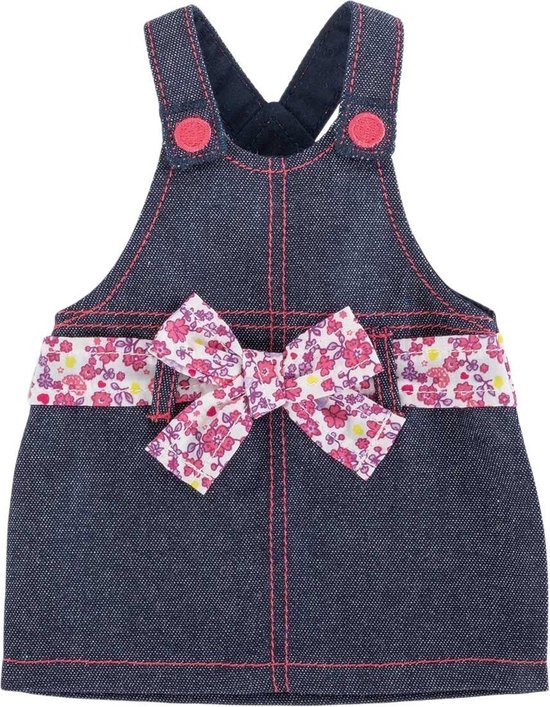 Blauw rokje, denim rokje, ma corolle kleding rokje, poppenkleding rokje