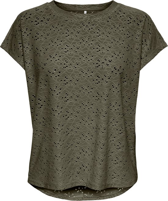 ONLY ONLSMILLA LIFE S/S TOP JRS NOOS Dames Top - Kalamata