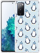 Hoesje Geschikt voor Samsung Galaxy S20 FE Pinguins