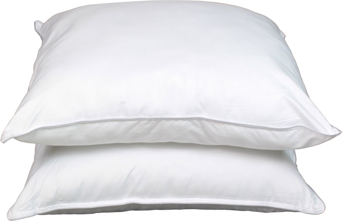 Polydaun Hoofdkussen set (2 stuks) - Comfort - 60x70 cm-polyester