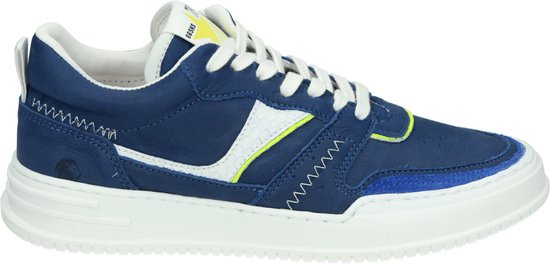 Giga Shoes G4116 - Lage schoenenJongensKindersneakers - Kleur: Blauw - Maat: 38