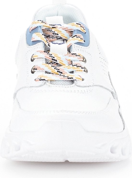 Crime London dames sneaker Salima leder off white
