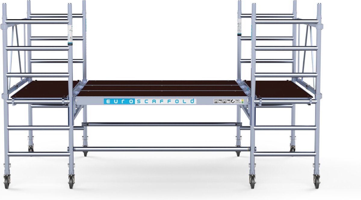 Stukadoors werkplatform 190x340 3m werkhoogte