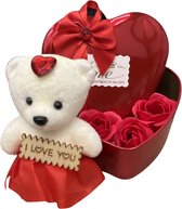 Cadeautje voor hem - Beertje - Cadeautje voor haar - Giftset vrouw - Valentijn - Verjaardag