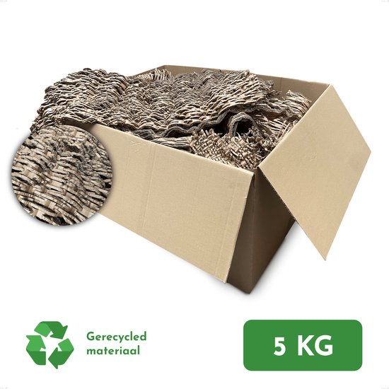 klink het einde slim Ecologisch opvulmateriaal voor verpakkingen 5KG - opvulmateriaal papier -  gerecycled &... | bol.com