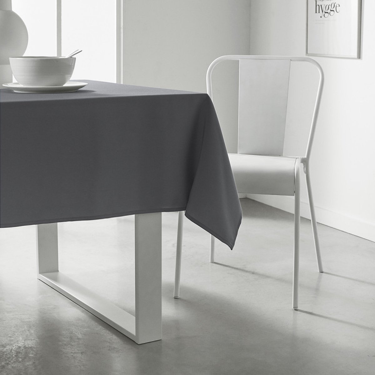 Today tafelkleed - 150x250 / Acier - Tafellaken - Tafellinnen