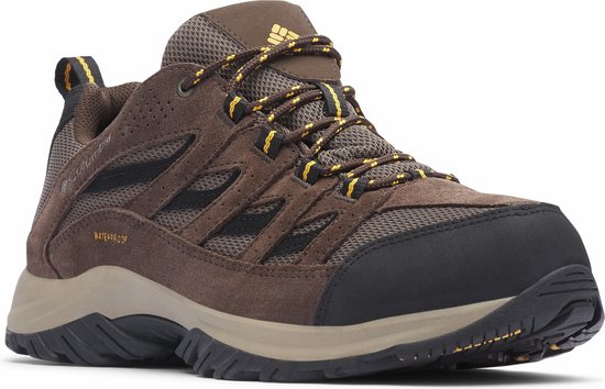 Chaussures de randonnée Columbia Crestwood Homme Imperméables - Respirantes - Marron - Taille 43