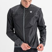 Veste de cyclisme Sportful - Taille S - Homme - noir/gris