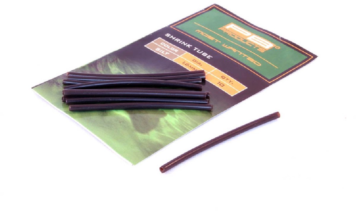 PB Products - Shrink Tube - 10 stuks - Silt (1,6 mm)